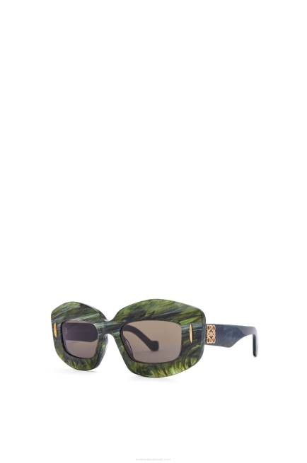 Marble Green Screen sunglasses in acetate Loewe 84PR1431 Women