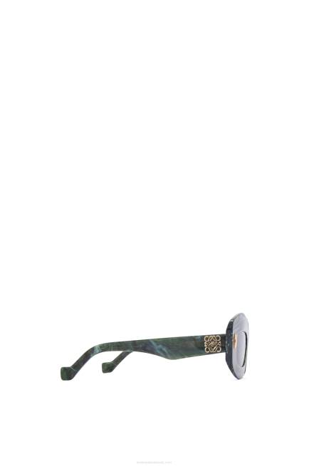 Marble Green Screen sunglasses in acetate Loewe 84PR1431 Women