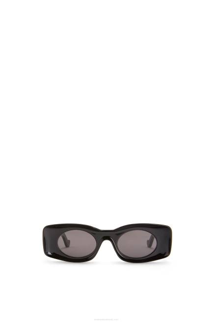Shiny Black Paula's Ibiza original sunglasses Loewe 84PR1476 Women