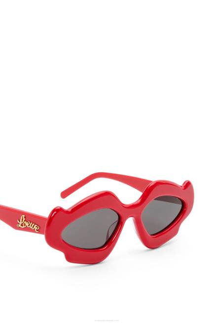 Shiny Red Flame sunglasses in acetate Loewe 84PR1467 Women