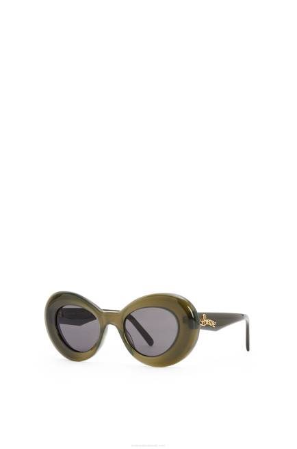 Water Green Wing sunglasses in acetate Loewe 84PR1435 Women
