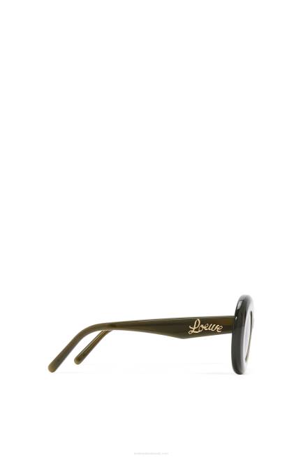 Water Green Wing sunglasses in acetate Loewe 84PR1435 Women