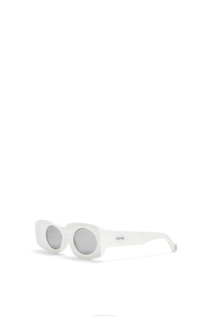 White Paula\'s Ibiza original sunglasses Loewe 84PR1475 Women