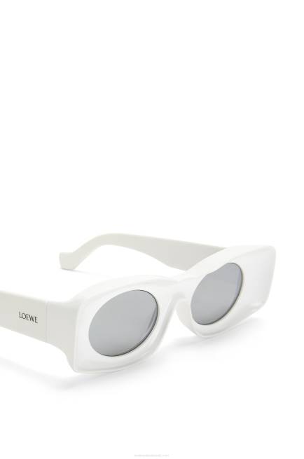 White Paula\'s Ibiza original sunglasses Loewe 84PR1475 Women