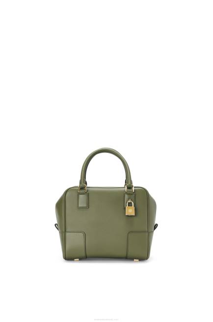 Avocado Green Amazona 19 square bag in nappa calfskin Loewe 84PR166 Women
