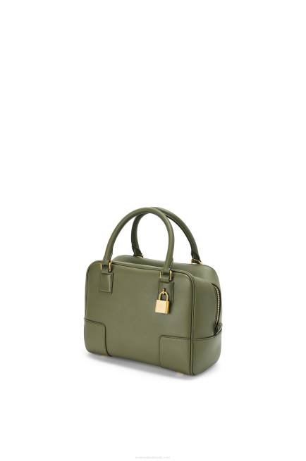 Avocado Green Amazona 19 square bag in nappa calfskin Loewe 84PR166 Women