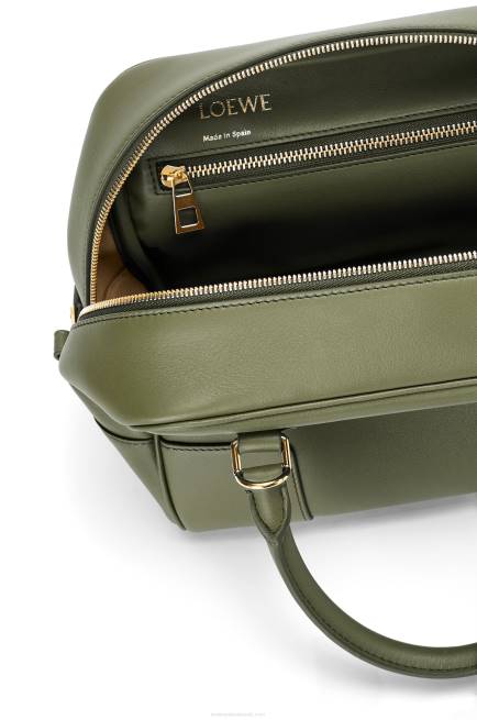 Avocado Green Amazona 19 square bag in nappa calfskin Loewe 84PR166 Women