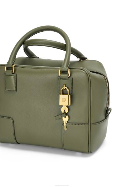 Avocado Green Amazona 19 square bag in nappa calfskin Loewe 84PR166 Women