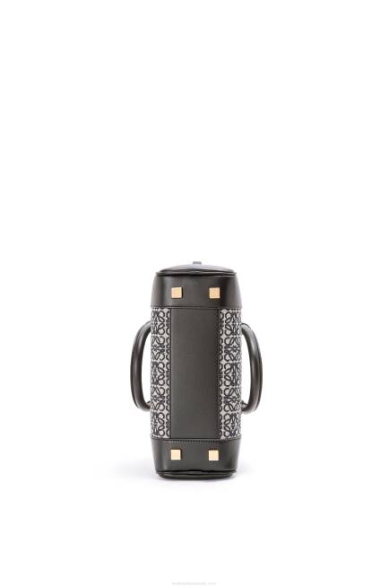 Navy/Black Amazona 23 in Anagram jacquard and calfskin Loewe 84PR150 Women