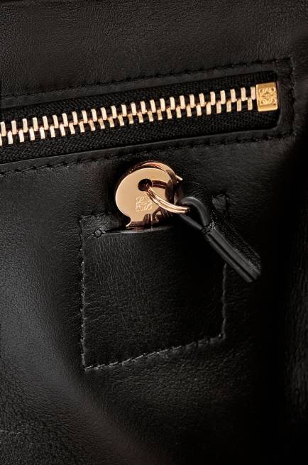 Navy/Black Amazona 23 in Anagram jacquard and calfskin Loewe 84PR150 Women