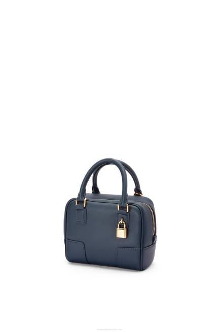 Onyx Blue Amazona 16 Square bag in nappa calfskin Loewe 84PR158 Women