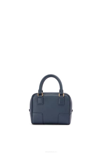 Onyx Blue Amazona 16 Square bag in nappa calfskin Loewe 84PR158 Women