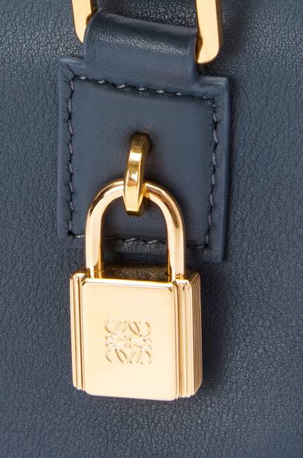 Onyx Blue Amazona 16 Square bag in nappa calfskin Loewe 84PR158 Women