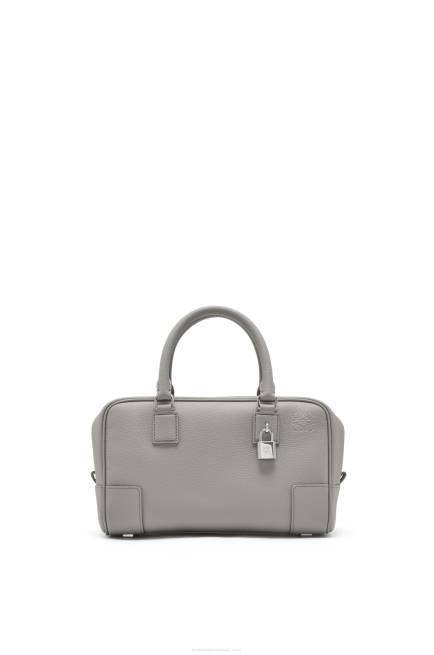 Pearl Grey Amazona 23 bag in soft grained calfskin Loewe 84PR133 Women