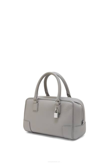 Pearl Grey Amazona 23 bag in soft grained calfskin Loewe 84PR133 Women