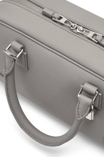 Pearl Grey Amazona 23 bag in soft grained calfskin Loewe 84PR133 Women