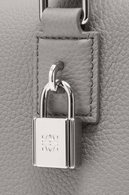 Pearl Grey Amazona 23 bag in soft grained calfskin Loewe 84PR133 Women