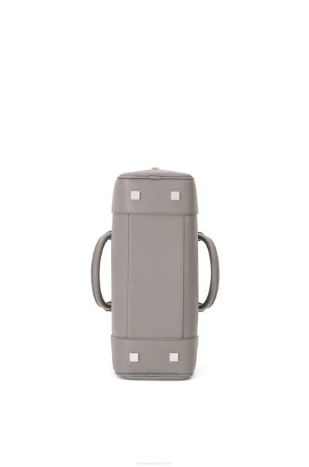 Pearl Grey Amazona 28 bag in soft grained calfskin Loewe 84PR134 Women