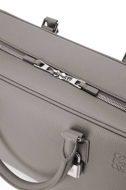 Pearl Grey Amazona 28 bag in soft grained calfskin Loewe 84PR134 Women