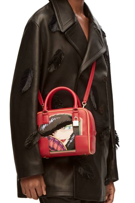 Red Witch of the Waste Amazona 19 bag in nappa calfskin Loewe 84PR193 Women