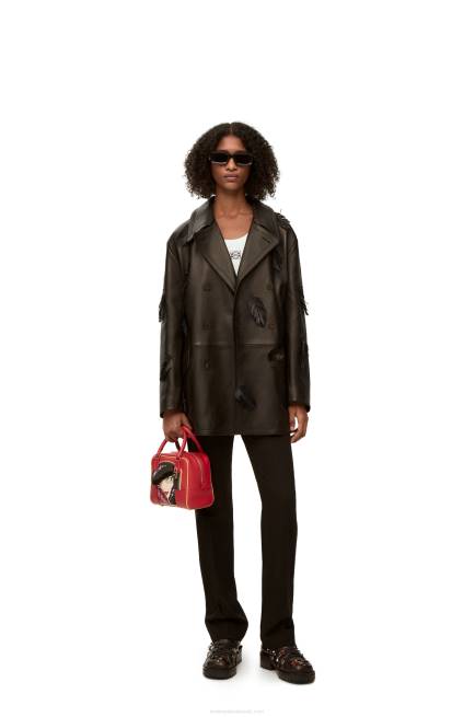 Red Witch of the Waste Amazona 19 bag in nappa calfskin Loewe 84PR193 Women