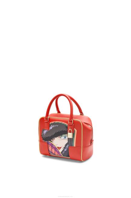 Red Witch of the Waste Amazona 19 bag in nappa calfskin Loewe 84PR193 Women