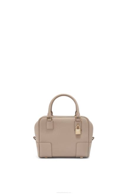Sand Amazona 19 square bag in soft grained calfskin Loewe 84PR155 Women