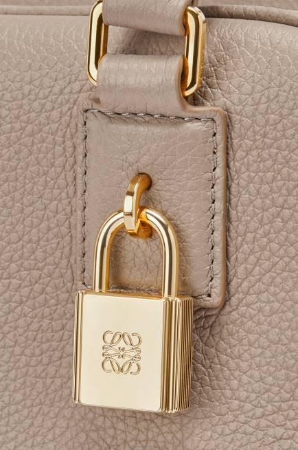 Sand Amazona 19 square bag in soft grained calfskin Loewe 84PR155 Women