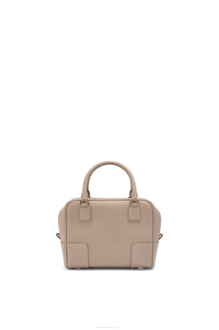 Sand Amazona 19 square bag in soft grained calfskin Loewe 84PR155 Women