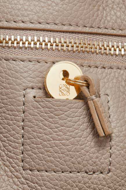 Sand Amazona 19 square bag in soft grained calfskin Loewe 84PR155 Women