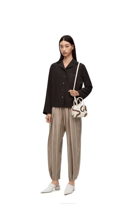 Soft White Amazona 16 in nappa calfskin Loewe 84PR143 Women