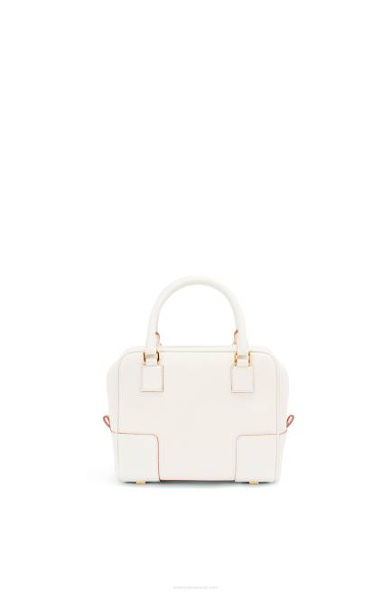 Soft White Amazona 19 square bag in soft grained calfskin Loewe 84PR152 Women