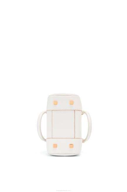 Soft White Amazona 19 square bag in soft grained calfskin Loewe 84PR152 Women