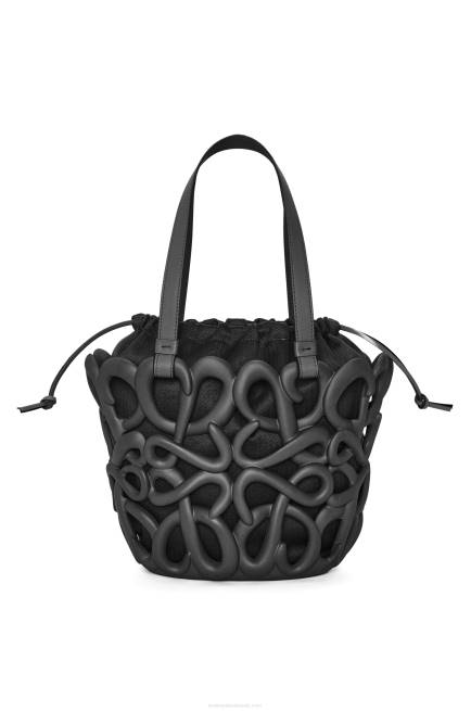 Black Anagram inflated basket in light foam rubber Loewe 84PR113 Women