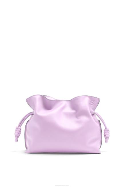 Bloom Orchid Flamenco clutch in nappa calfskin Loewe 84PR628 Women