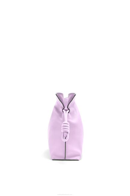 Bloom Orchid Flamenco clutch in nappa calfskin Loewe 84PR628 Women