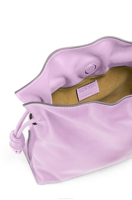 Bloom Orchid Mini Flamenco clutch in nappa calfskin Loewe 84PR559 Women