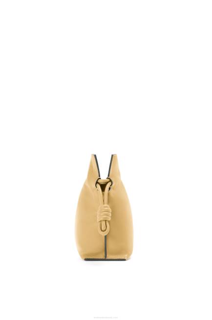 Dark Butter Flamenco clutch in nappa calfskin Loewe 84PR363 Women