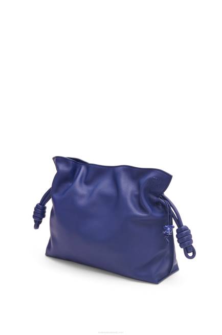 Deep Purple Glaze Flamenco clutch in nappa calfskin Loewe 84PR529 Women