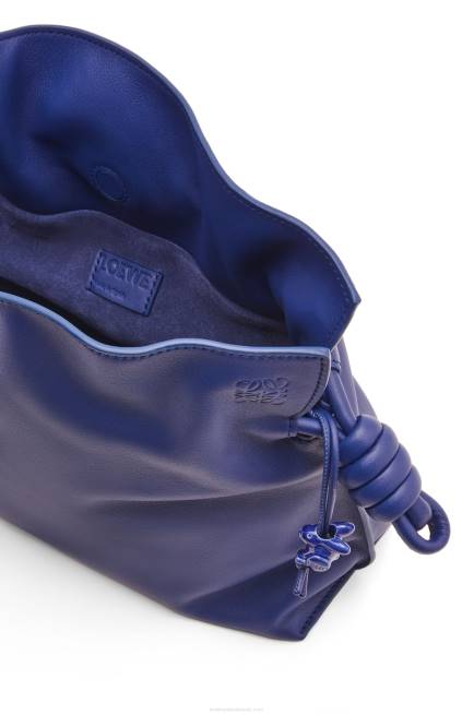 Deep Purple Glaze Flamenco clutch in nappa calfskin Loewe 84PR529 Women