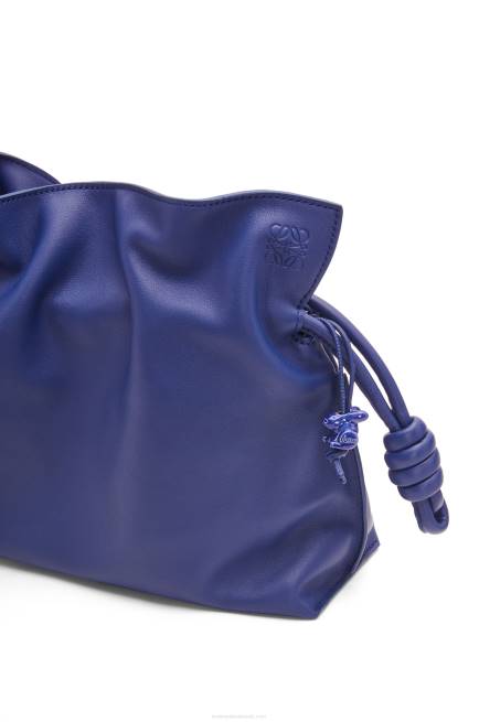 Deep Purple Glaze Flamenco clutch in nappa calfskin Loewe 84PR529 Women