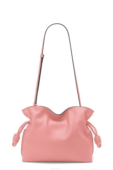 Peach Bloom Flamenco clutch in nappa calfskin Loewe 84PR447 Women