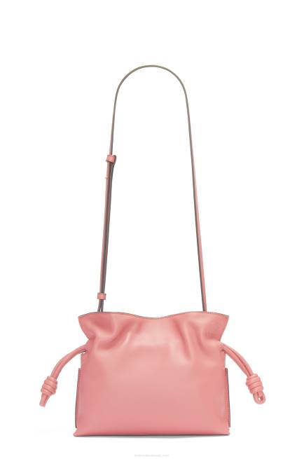 Peach Bloom Mini Flamenco clutch in nappa calfskin Loewe 84PR267 Women