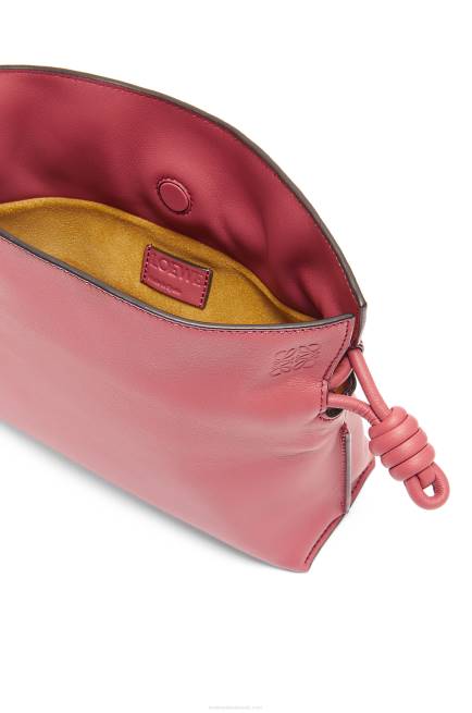 Plumrose Mini Flamenco clutch in nappa calfskin Loewe 84PR272 Women