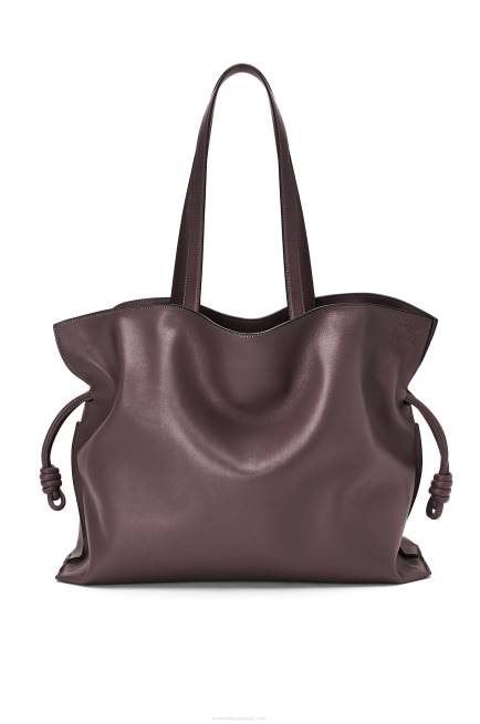 Prune XL Flamenco bag in nappa calfskin Loewe 84PR526 Women