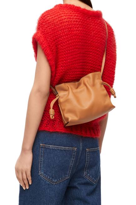 Warm Desert Mini Flamenco clutch in nappa calfskin Loewe 84PR216 Women