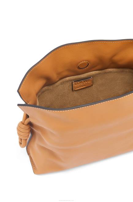 Warm Desert Mini Flamenco clutch in nappa calfskin Loewe 84PR216 Women