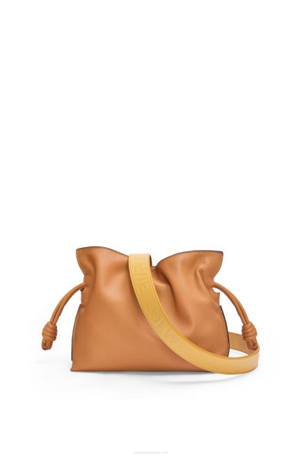 Warm Desert Mini Flamenco clutch in nappa calfskin Loewe 84PR216 Women