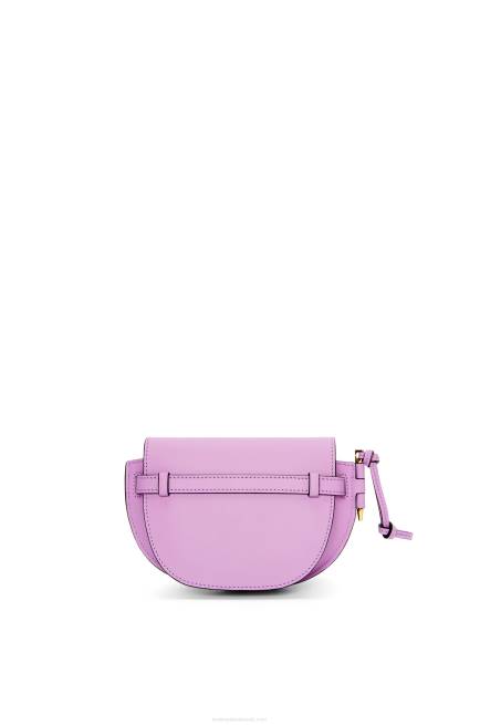 Guimauve Mini Gate Dual bag in soft calfskin and jacquard Loewe 84PR196 Women