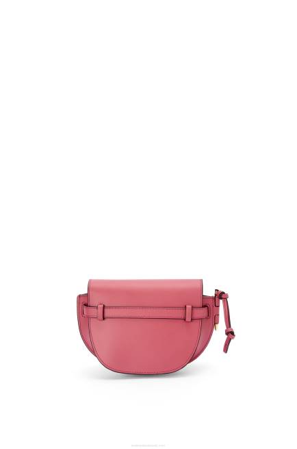 Plumrose Mini Gate Dual bag in soft calfskin and jacquard Loewe 84PR265 Women